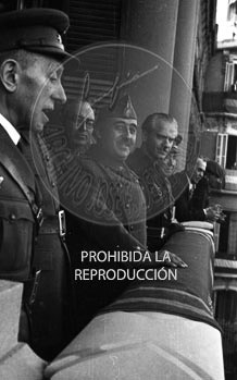 Inauguracion EAJ 101. Franco en el Campo de la Victoria