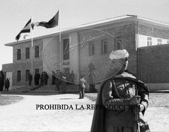 Inauguracion EAJ 101. Franco en el Campo de la Victoria