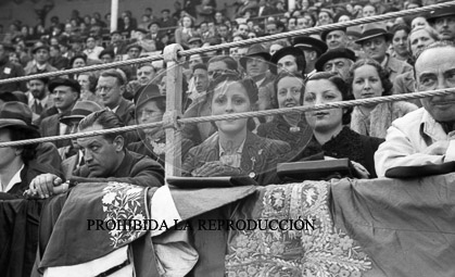 Corrida de toros benefica, 24 abril 1938