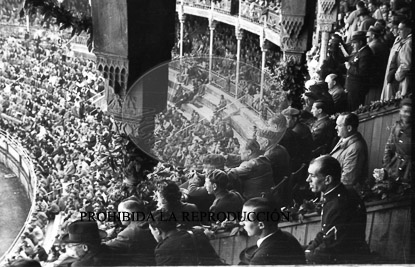 Corrida de toros benefica, 24 abril 1938
