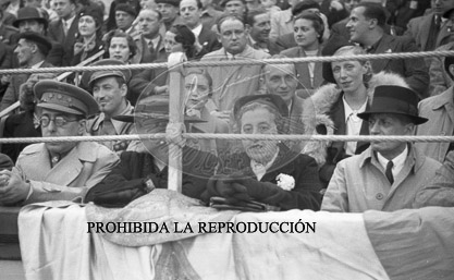 Corrida de toros benefica, 24 abril 1938
