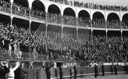 Corrida de toros benefica, 24 abril 1938