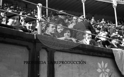 Corrida de toros benefica, 24 abril 1938