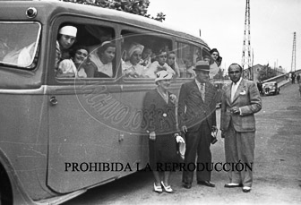 Irun, regreso a España de niños expatriados