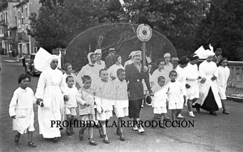 Irun, regreso a España de niños expatriados