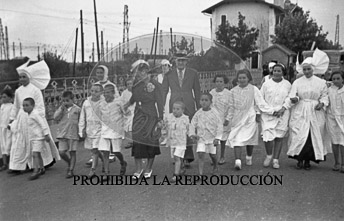 Irun, regreso a España de niños expatriados