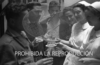 Cocktel de Chicote a los soldados