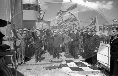 Abanderamiento del Navarra