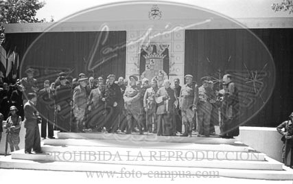 Actos en honor de Calvo Sotelo