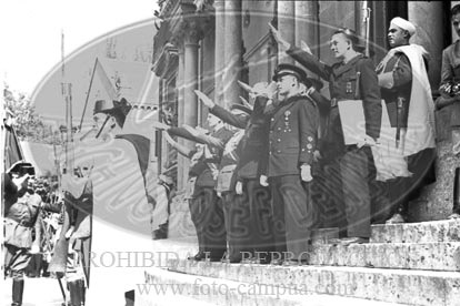 Primer Aniversario de la exaltación de Franco a la Jefatura del Estado