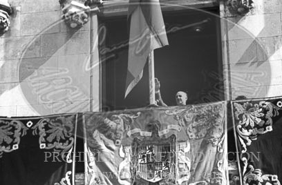 Primer Aniversario de la exaltación de Franco a la Jefatura del Estado