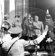 Primer Aniversario de la exaltación de Franco a la Jefatura del Estado