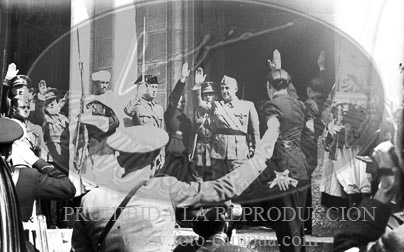 Primer Aniversario de la exaltación de Franco a la Jefatura del Estado