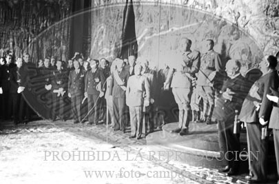 Primer Aniversario de la exaltación de Franco a la Jefatura del Estado