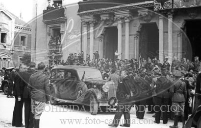 Primer Aniversario de la exaltación de Franco a la Jefatura del Estado