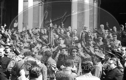 Primer Aniversario de la exaltación de Franco a la Jefatura del Estado