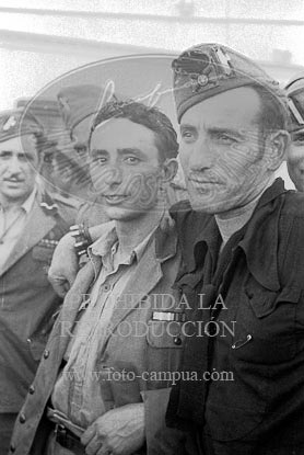 Despedida de los italianos en Cádiz