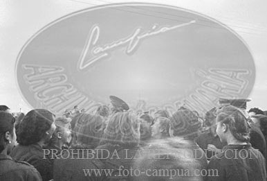 Despedida de los italianos en Cádiz