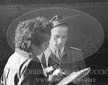 Despedida de los italianos en Cádiz