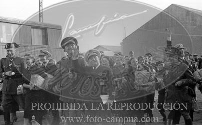 Despedida de los italianos en Cádiz