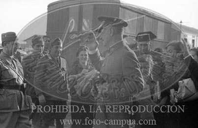 Despedida de los italianos en Cádiz