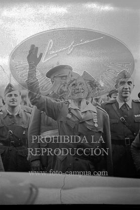 Despedida de los italianos en Cádiz