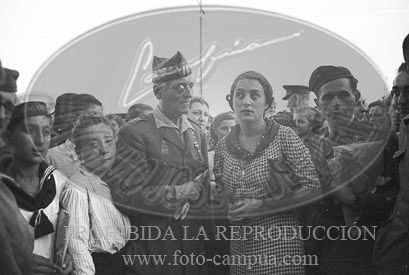 Despedida de los italianos en Cádiz