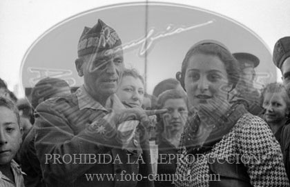 Despedida de los italianos en Cádiz