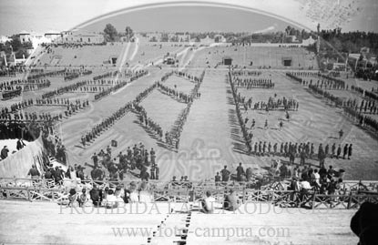Concentracion de la OJE en Sevilla, 1938