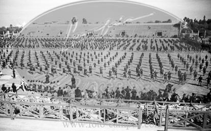 Concentracion de la OJE en Sevilla, 1938