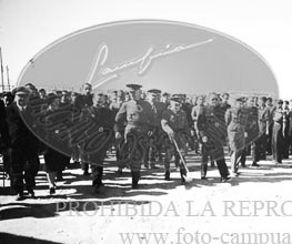 Concentracion de la Falange y de la OJE en Sevilla, 1938. Campamento 29 de Octubre