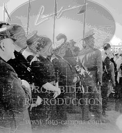 Concentracion de la Falange y de la OJE en Sevilla, 1938. Campamento 29 de Octubre