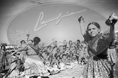 Reunion en Sevilla seccion femenina y periodistas