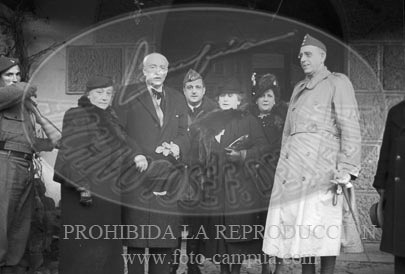 Llegada a ESpaña por Irún del Doctor Gomez Ulla