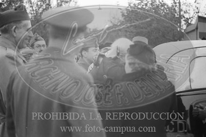 Llegada a ESpaña por Irún del Doctor Gomez Ulla