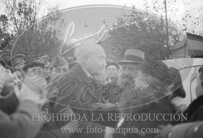 Llegada a ESpaña por Irún del Doctor Gomez Ulla