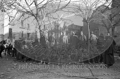 Granadella, puesto de mando del CE del Norte, general Solchaga