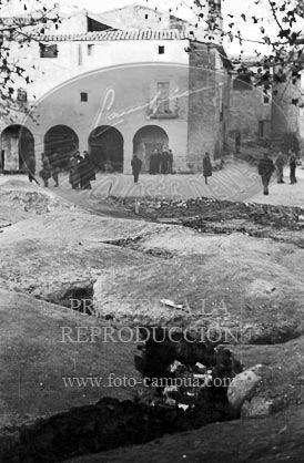 Granadella, puesto de mando del CE del Norte, general Solchaga