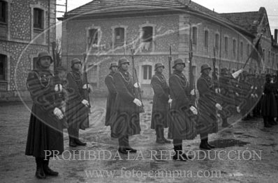 Burgos, guardia de Franco