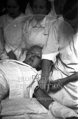 Donaciones de sangre para los hospitales de campaña