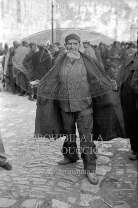 Prisioneros republicanos en el Monasterio de Poblet