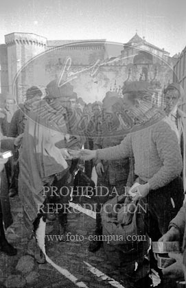 Prisioneros republicanos en el Monasterio de Poblet