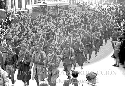 Toma de Barcelona por el Ejército Nacional