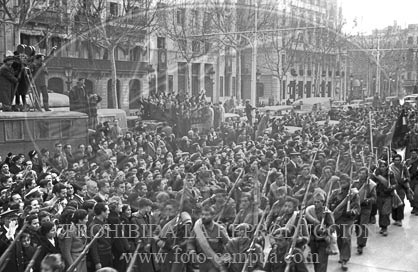 Toma de Barcelona por el Ejército Nacional