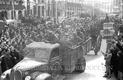 Toma de Barcelona por el Ejército Nacional