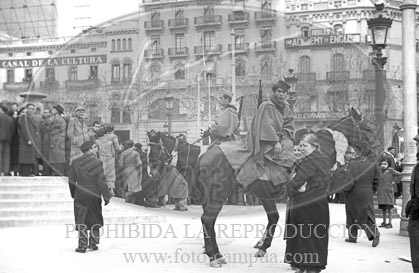 Toma de Barcelona por el Ejército Nacional, calles de Barcelona