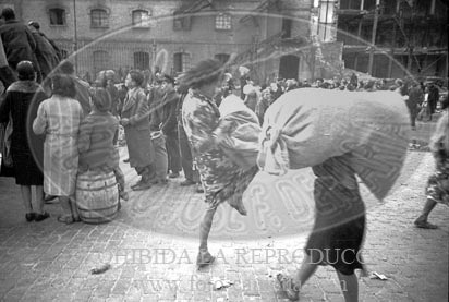 Toma de Barcelona por el Ejército Nacional, calles de Barcelona