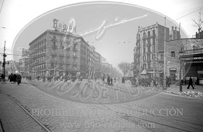 Toma de Barcelona por el Ejército Nacional, calles de Barcelona