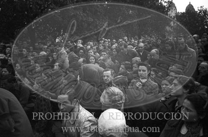 Toma de Barcelona por el Ejército Nacional, Misa de accion de gracias en la Plaza de Cataluña