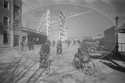 Toma de Gerona. Los nacionales toman la ciudad